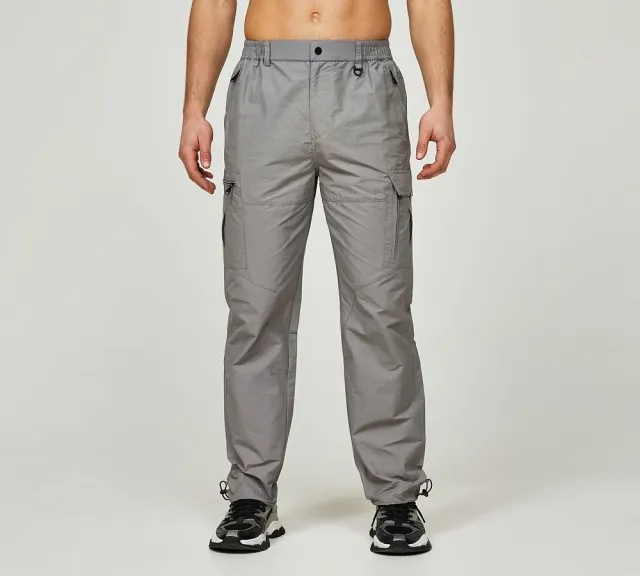 Alessandro Zavetti Soleto Cargo Pant - Light Grey