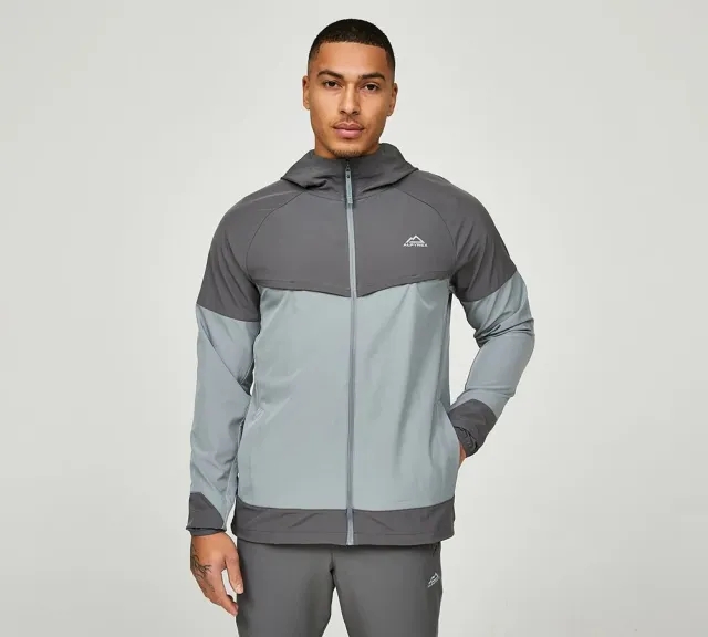 Alpyrex Hydra Windrunner - Grey - Size M - Grey