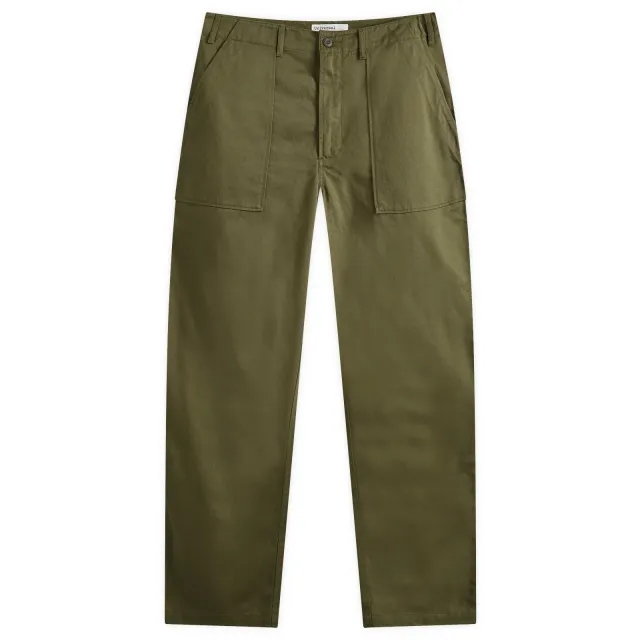 Universal Works Men's Twill Fatigue Pants Light Olive