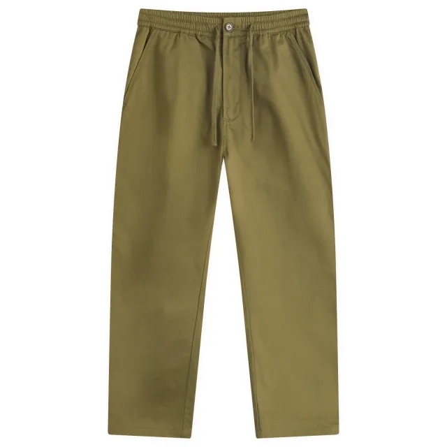 Universal Works Men's Twill Hi Water Trouser Light Olive