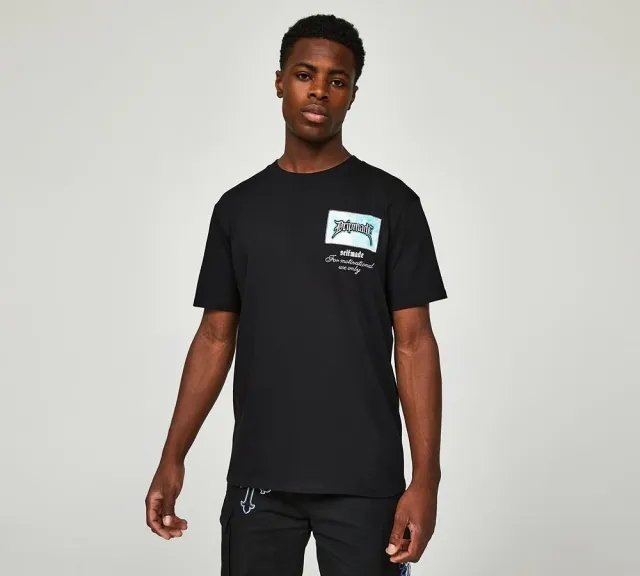 Dripmade Outlaw Boxy Fit T-Shirt  - Black - Size 2XL - Black