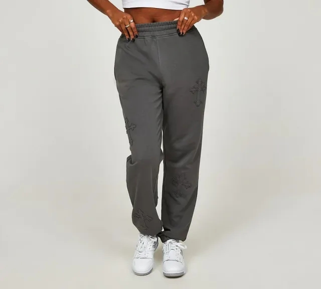 Dripmade Womens Emnity Jogger - Grey - Size XL - Grey