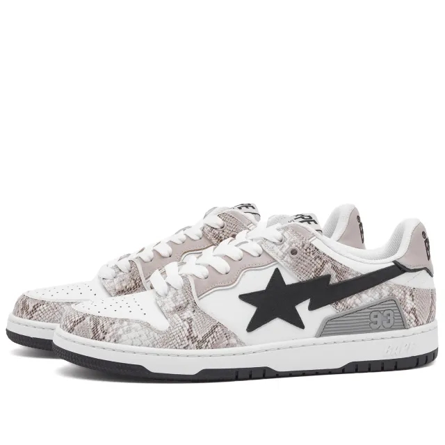 A Bathing Ape Men's Bape Sk8 Sta #1 Sneaker Beige