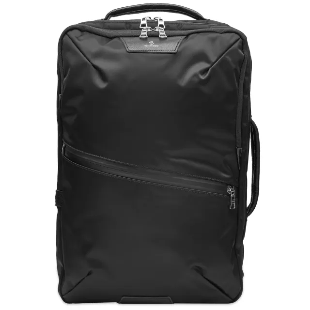 Master-Piece Men's Progress 2-Way Backpack Black