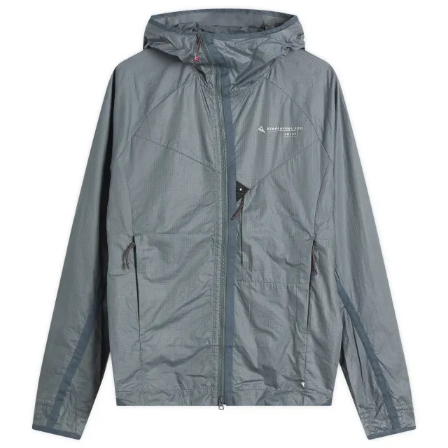 Klättermusen Men's Ansur Hooded Wind Jacket Storm Blue