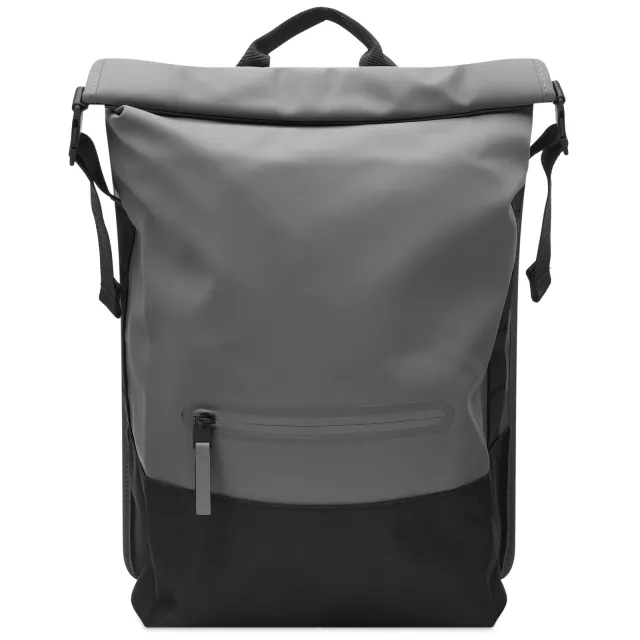 Rains Men's Trail Rolltop Backpack Grey