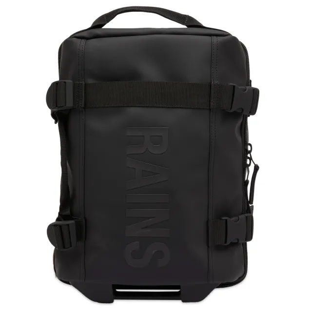 Rains Texel Soft-side 48cm 2 Wheel Cabin Suitcase, Black