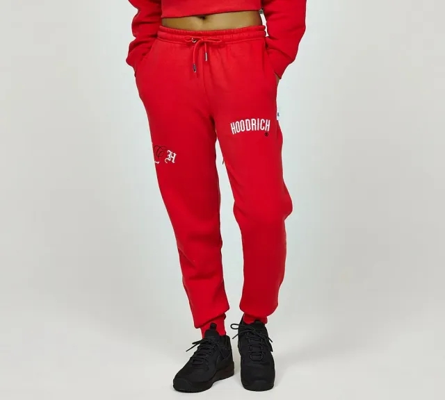 Hoodrich Womens OG Calor Fleece Pant - Red - Size XL - Red