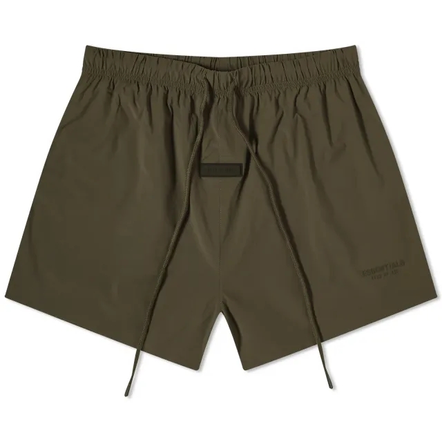 Fear of God ESSENTIALS Men's Spring Nylon Running Shorts Ink