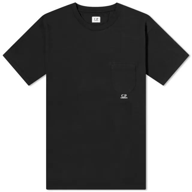 C.P. Company Men's Pocket Logo T-Shirt Black