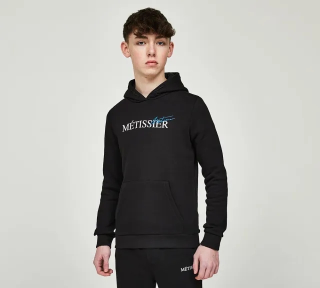 Métissier Junior Ivo Overhead Hoodie - Black - Size S/B - Black
