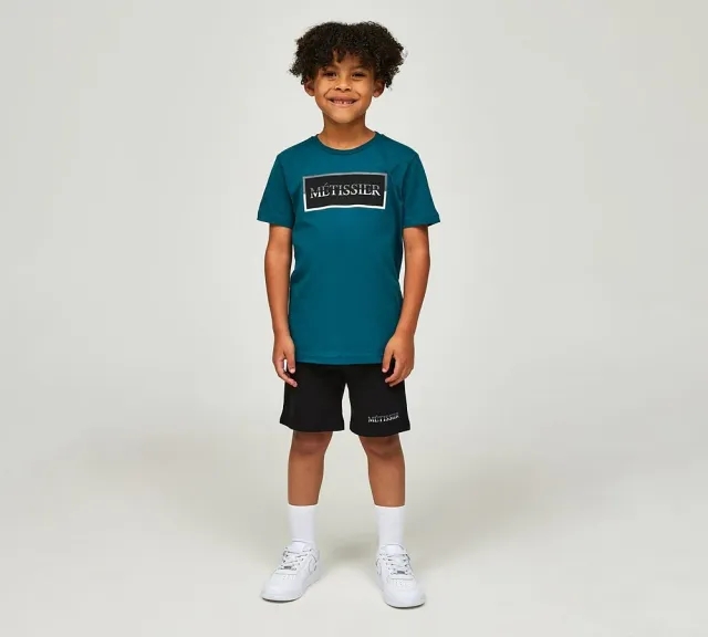 Métissier Nursery Danver T-Shirt and Shorts Suit - Green - Size 3-4Y - Green