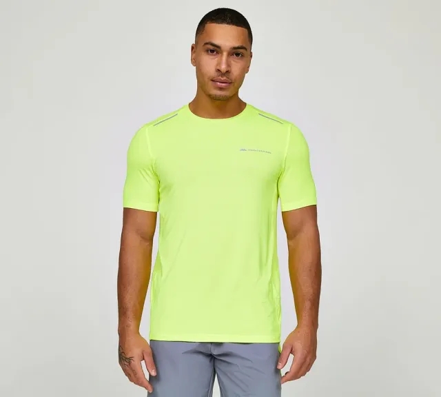 Monterrain Lyder 2.0 Space Dye T-Shirt - Yellow - Size 2XL - Yellow