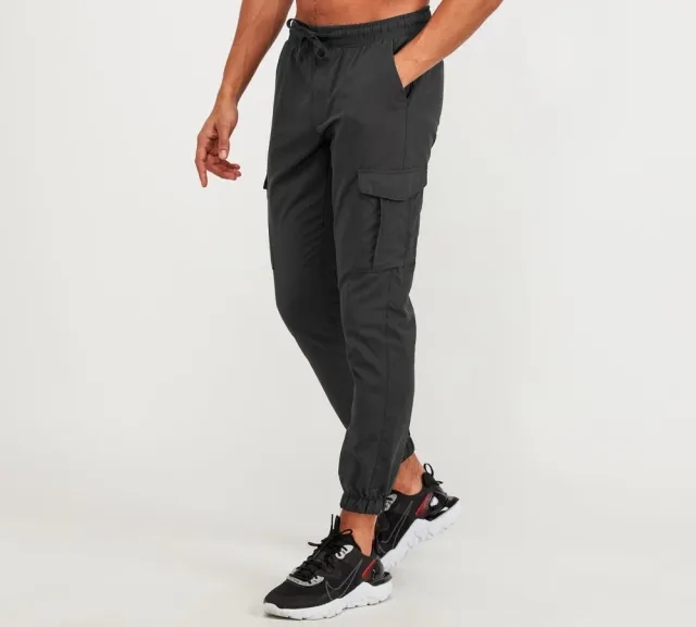Brave Soul Cargo Cuff Pant - Grey - Size 30 - Grey