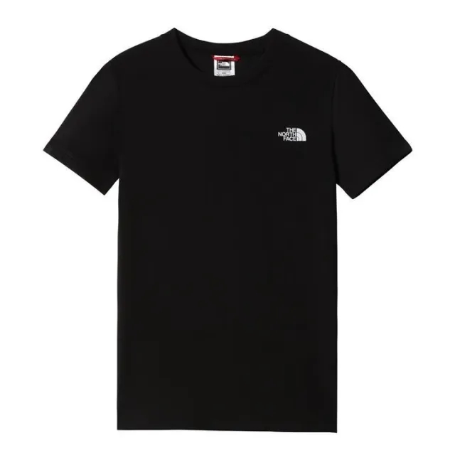 The North Face Junior Teen Short Sleeved Simple Dome T-Shirt - Black - Size M/B - Black