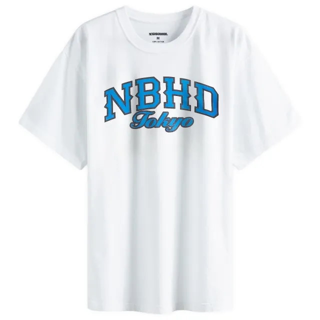 Neighborhood Men's 11 Printed T-Shirt White
