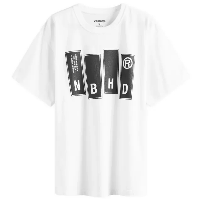 Neighborhood Men's 26 Printed T-Shirt White