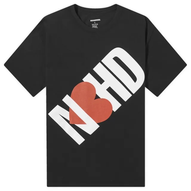 Neighborhood Men's 29 Printed T-Shirt Black