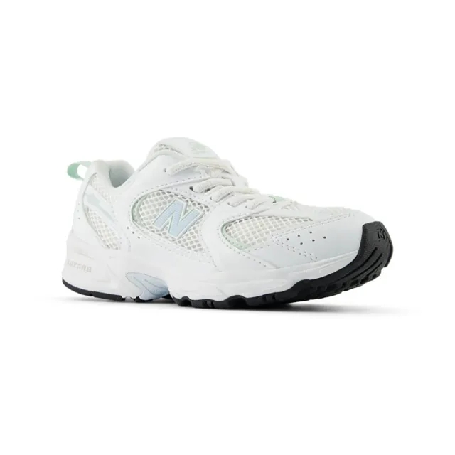 New Balance Kids' 530 Bungee in White/Blue/Grey Synthetic