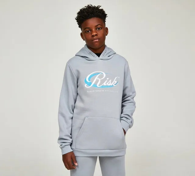 Risk and Reward Junior Control Overhead Hoodie - Grey - Size S/B - Grey