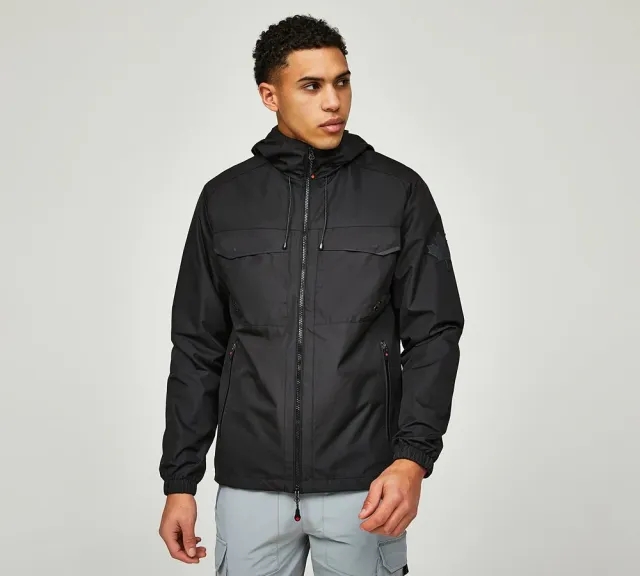 Zavetti Canada Petrini Windbreaker - Black - Size XL - Black