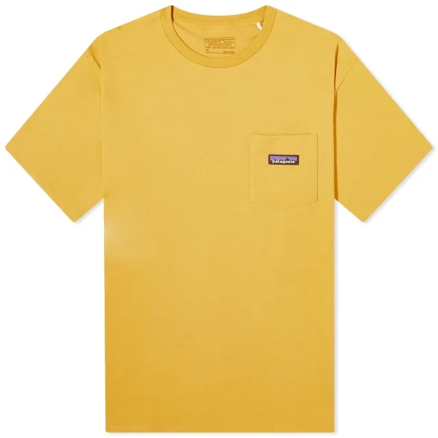 Patagonia Men's Daily Pocket T-Shirt Pufferfish Gold