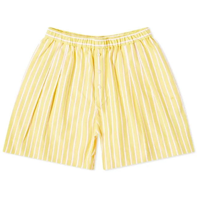 Saks Potts Women's Zia Shorts Yellow Melon Stripe