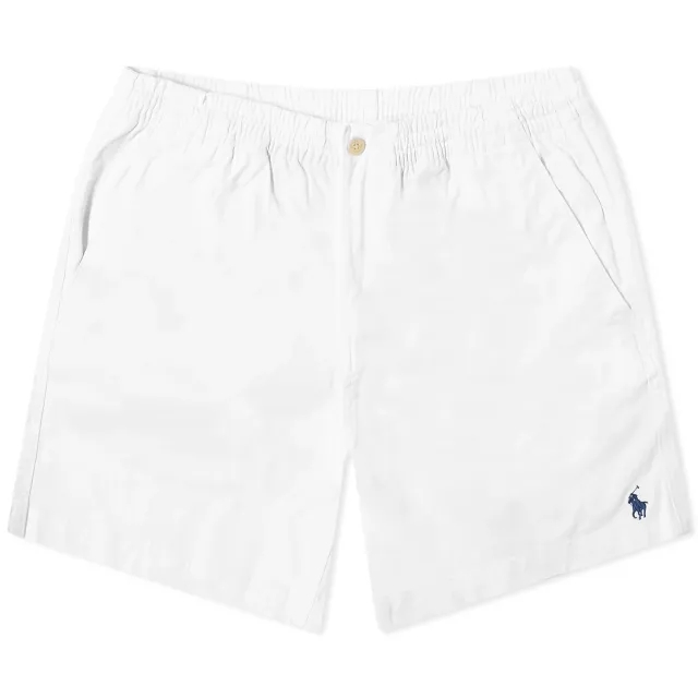 Polo Ralph Lauren  SHORT PREPSTER AJUSTABLE ELASTIQUE AVEC CORDON INTERIEUR LOGO PO  men's Shorts in White