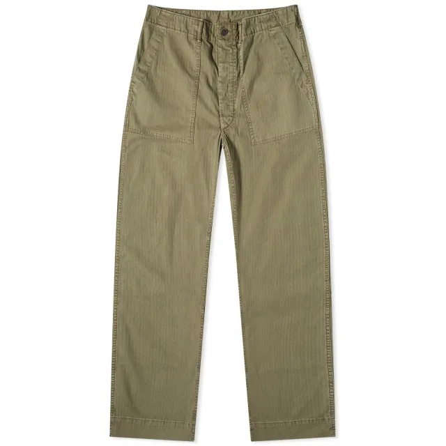 RRL Men's Army Utility Pant Brewster Green