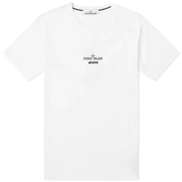 Stone Island Tee Men Shortsleeves White