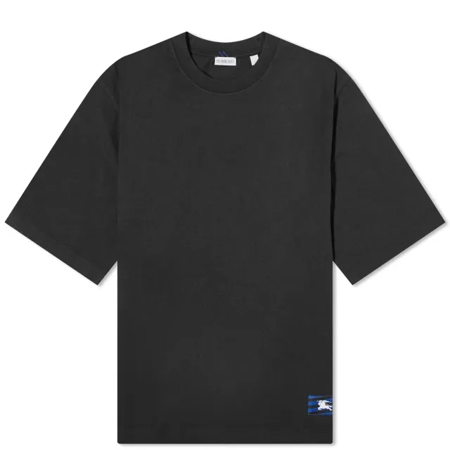 Burberry Men's EKD Label T-Shirt Black