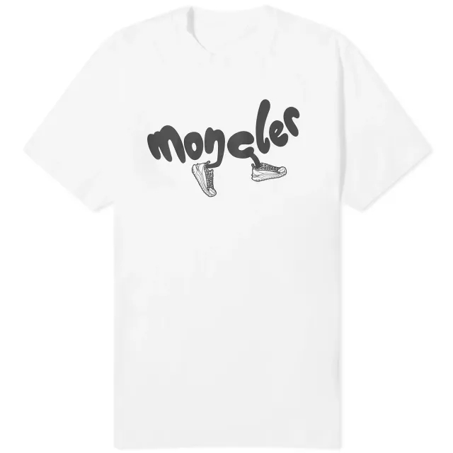 Moncler Men's Running T-Shirt White