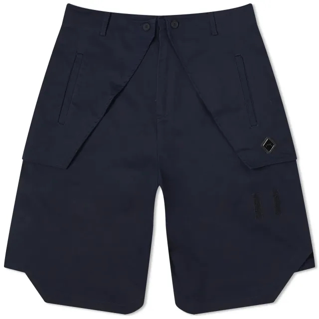 A-COLD-WALL* Men's Overlay Cargo Shorts Navy