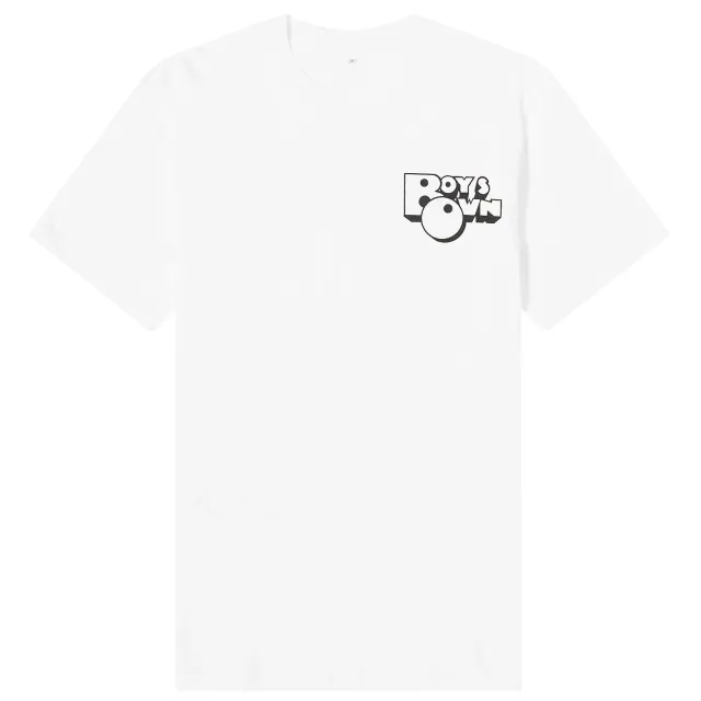 Boys Own Men's Autumn 1990 Playlist T-Shirt White