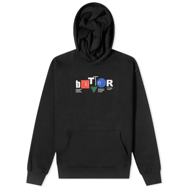 Butter Goods Men's Design Co Hoodie Black