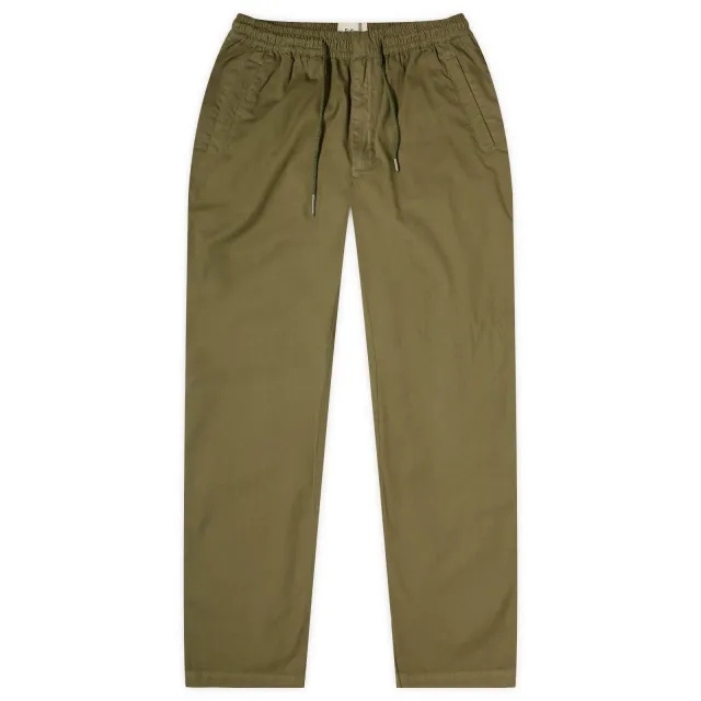 Folk Men's Drawcord Trousers Olive