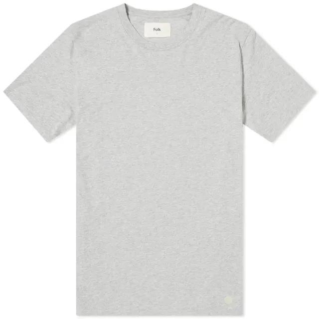 Folk Men's Assembly T-Shirt Light Grey