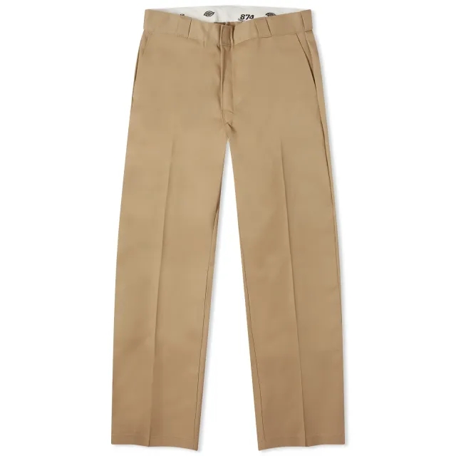 Dickies Women's 874 Classic Straight Pants Khaki