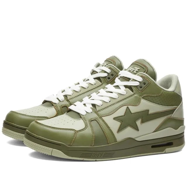 Sneakers A Bathing Ape Bape Clutch Sta 1 Olive Drab Eur 44