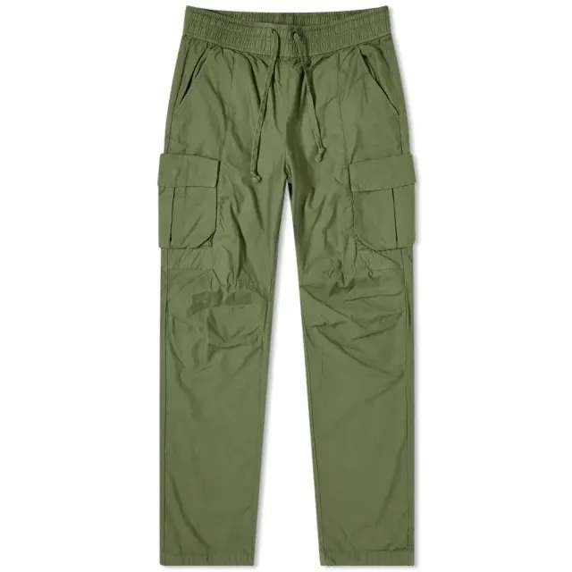 John Elliott Men's Back Sateen Cargo Pant Olive