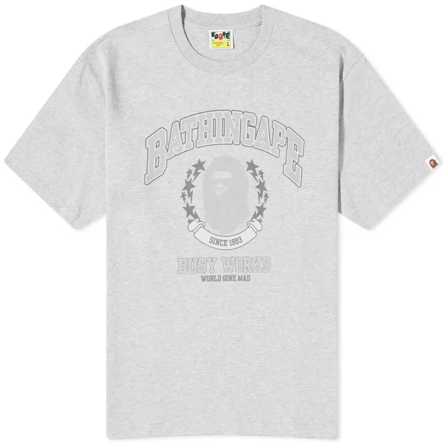 A Bathing Ape Men's Bathing Ape T-Shirt Gray