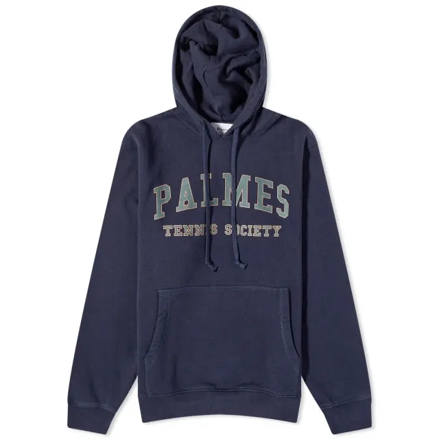 Palmes Men's Mats Collegate Hoodie Navy