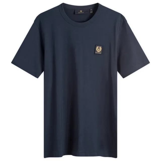 Belstaff Men's Patch Logo T-Shirt Dark Ink