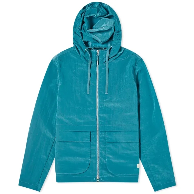 Folk Men's Ripstop Featherweight Jacket Ocean Blue