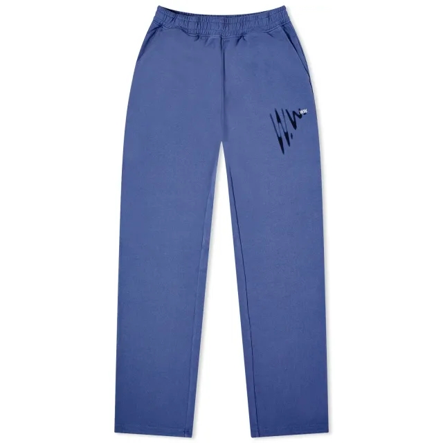 Wood Wood Men's Richard shadow joggers Silver Blue