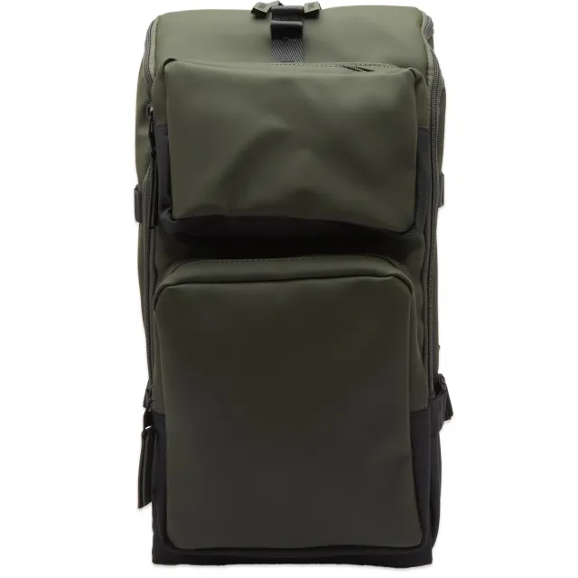 Rains Men's Trail Cargo Backpack Green