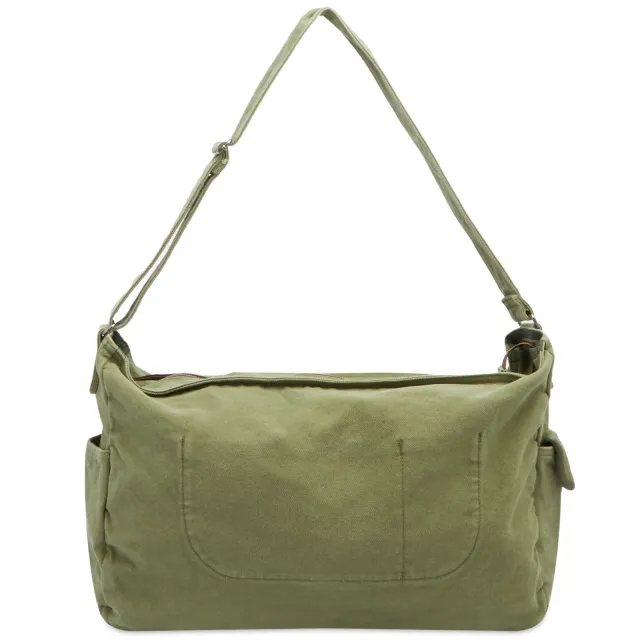 FrizmWORKS Men's Heavy Canvas Shoulder Bag Olive
