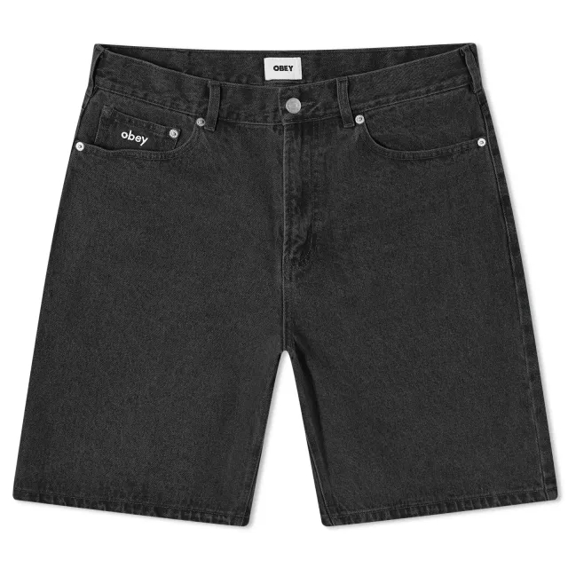 Obey Bigwig Shorts, Black