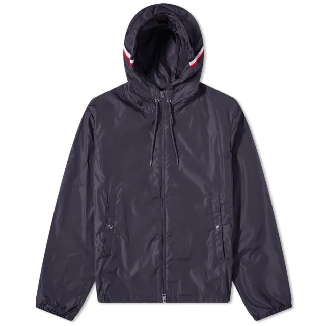 Moncler Men's Grimpeurs Zip Hooded Windbreaker Navy