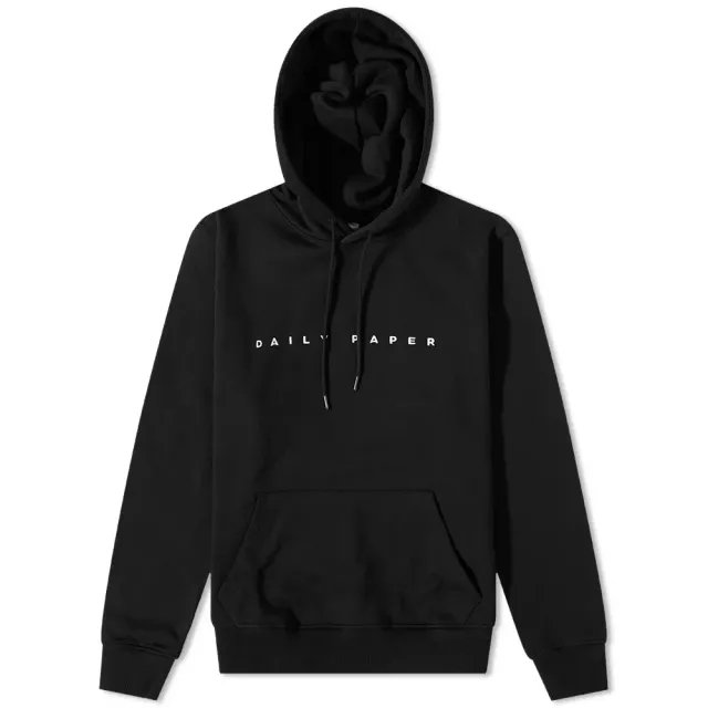 Daily Paper Alias Hoodie Men Hoodies Black